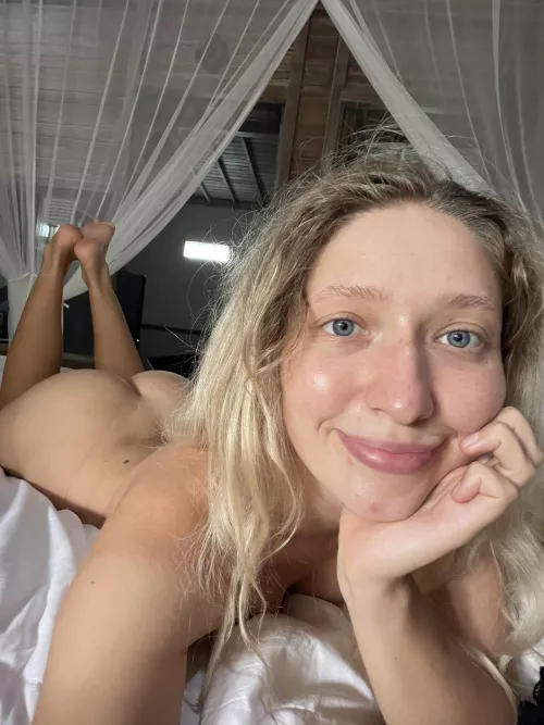 I'm happy because I've just had an orgasm