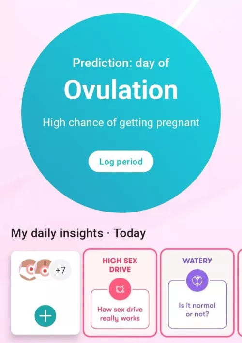 I’m ovulating today and I can’t stop thinking about getting pregnant 