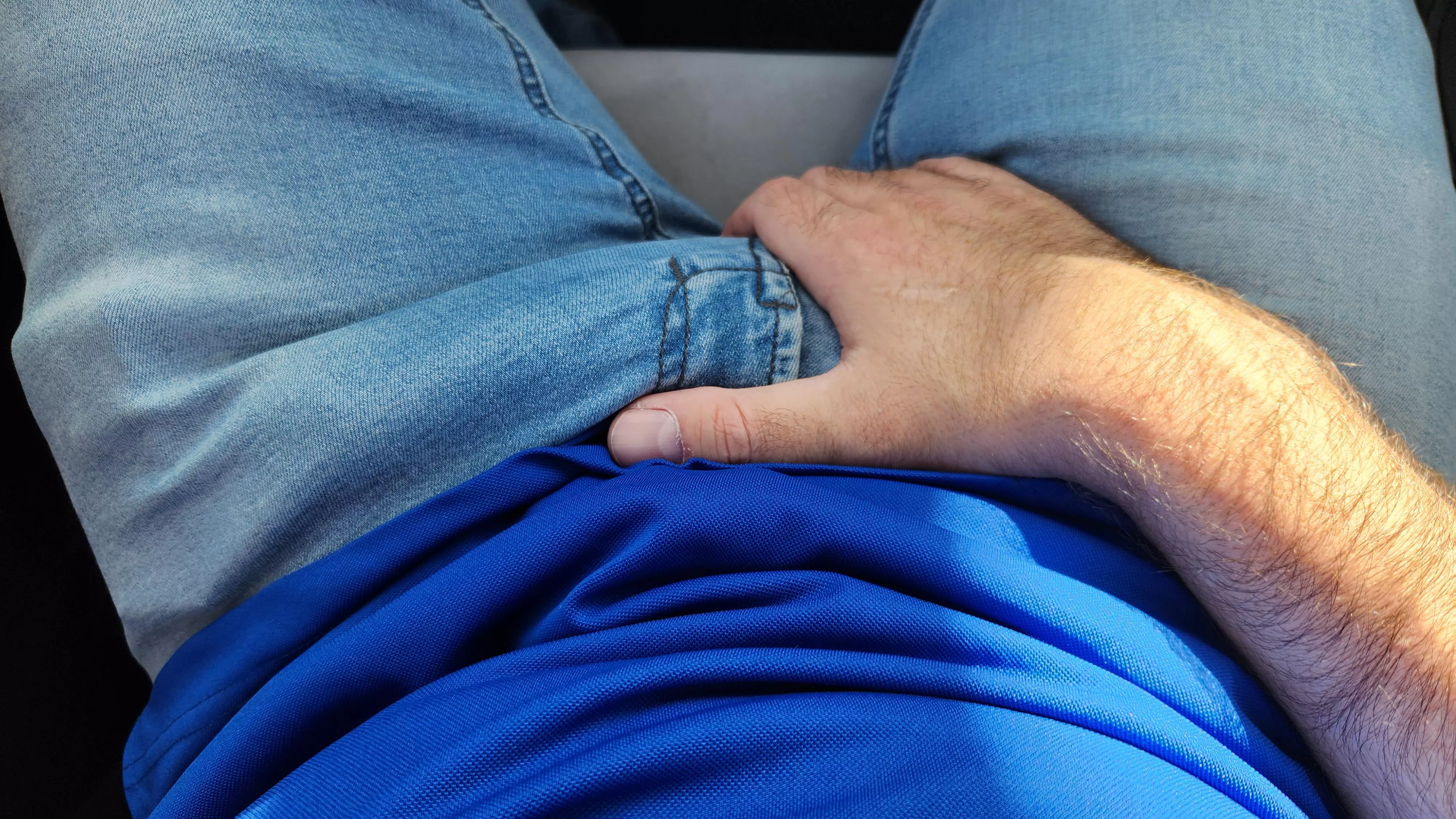 It's hard AF for the whole drive to work