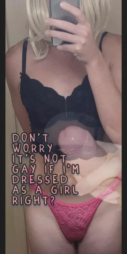 It's not gay, right? Right? 🩷