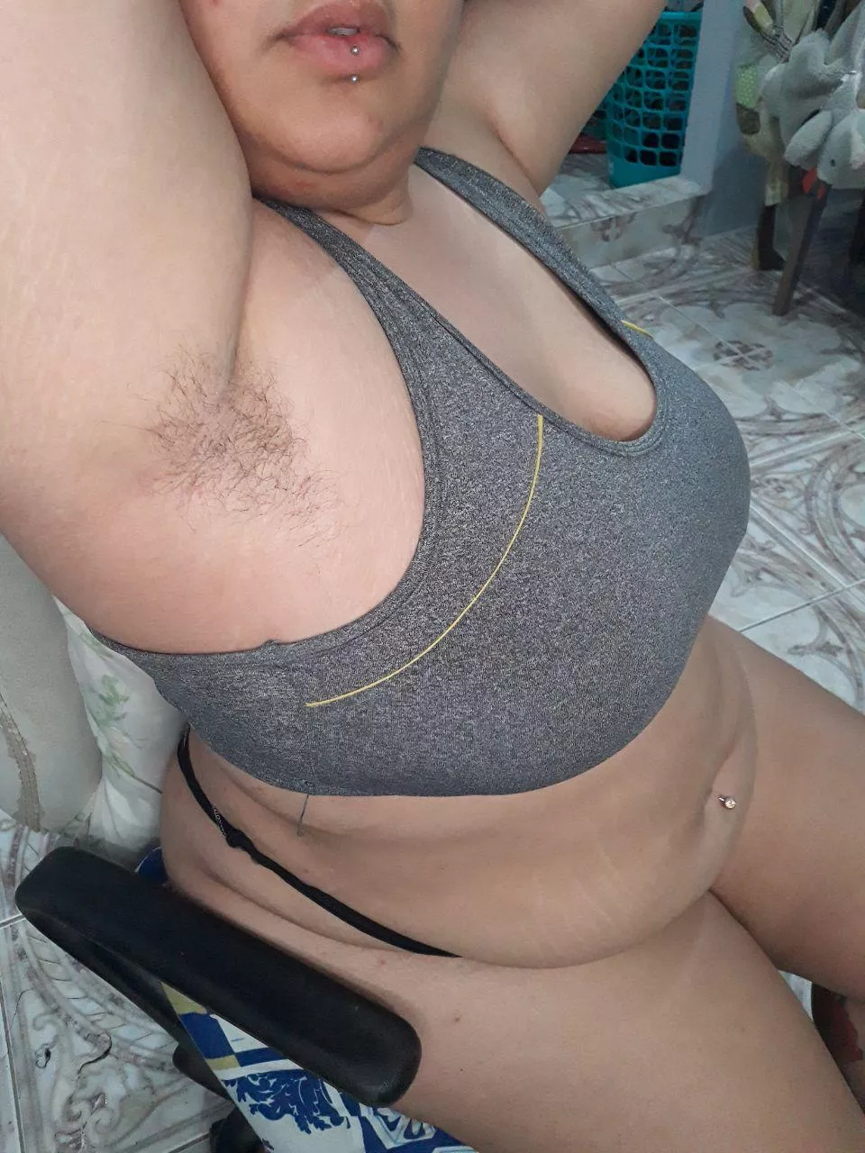 It's okay to want to smell my armpits