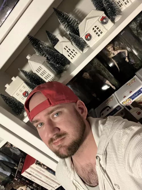 Itโs the end of February and I still canโt bring myself to put away my Christmas village ๐