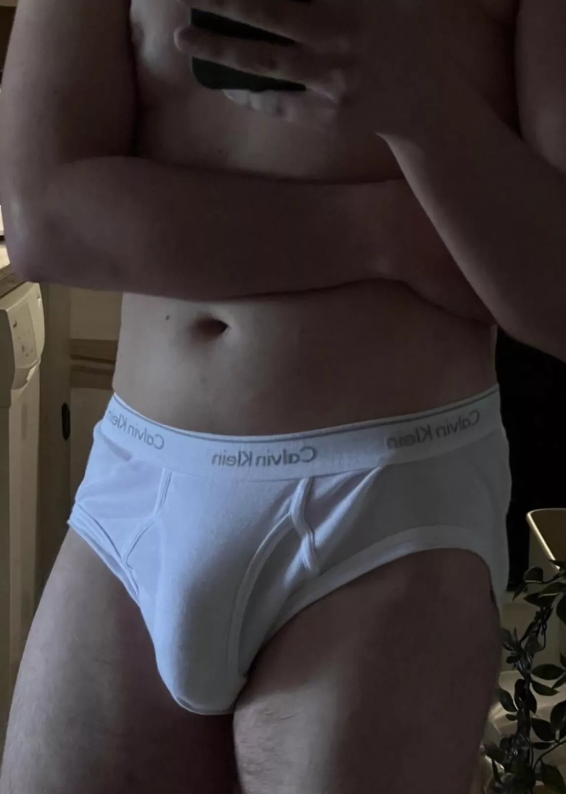 Making breakfast. Hopefully my roommates don’t mind my attire