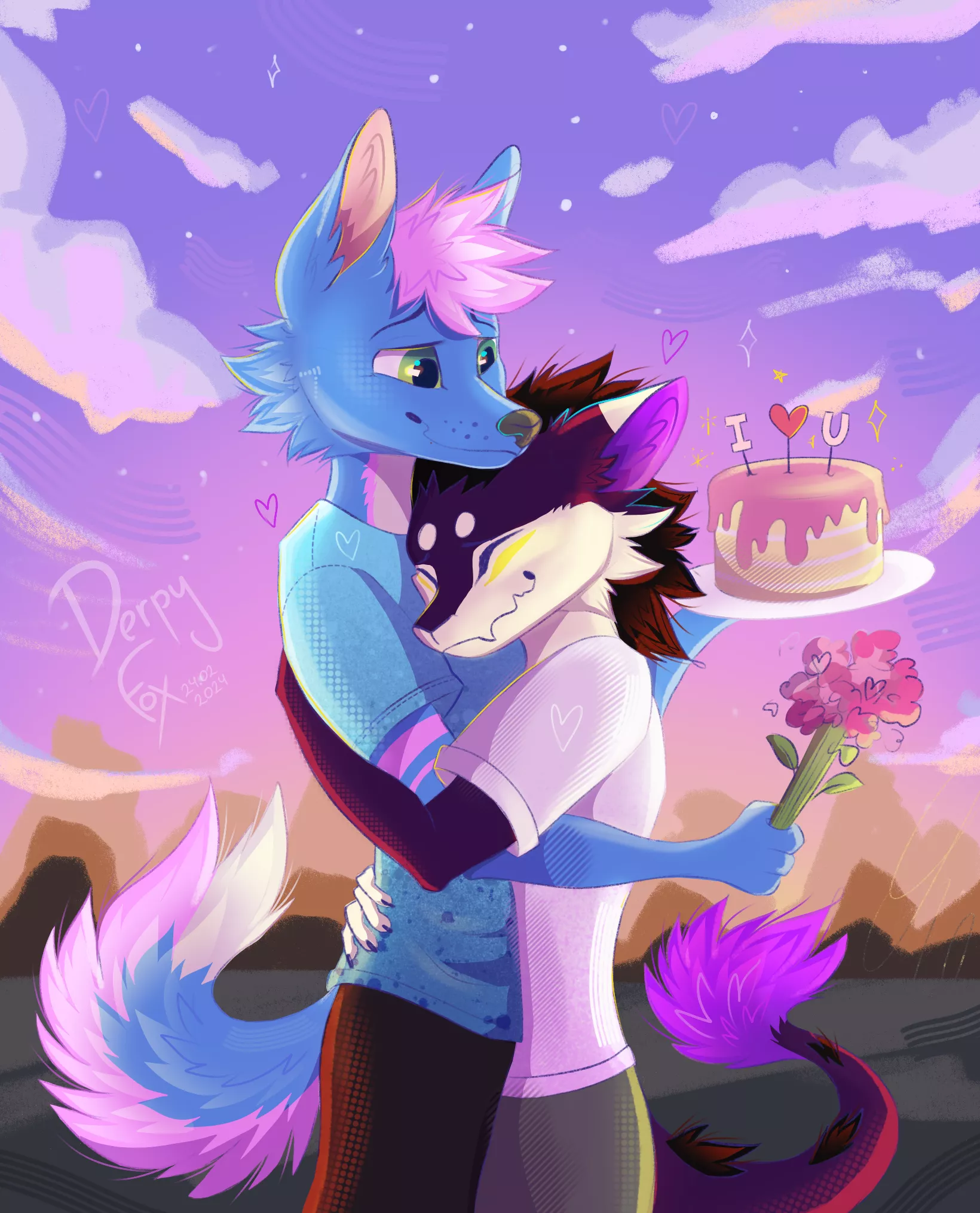 Me and my boyfriend <3 (DerpyFox)