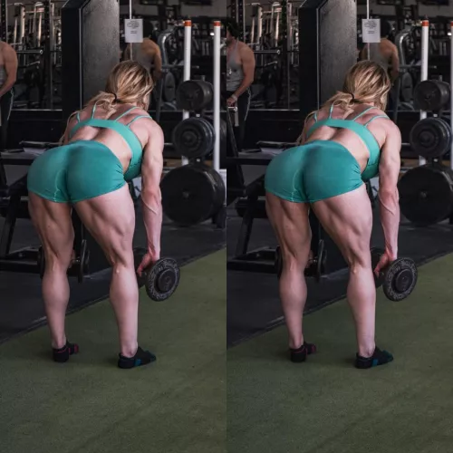 Mid workout hamstrings