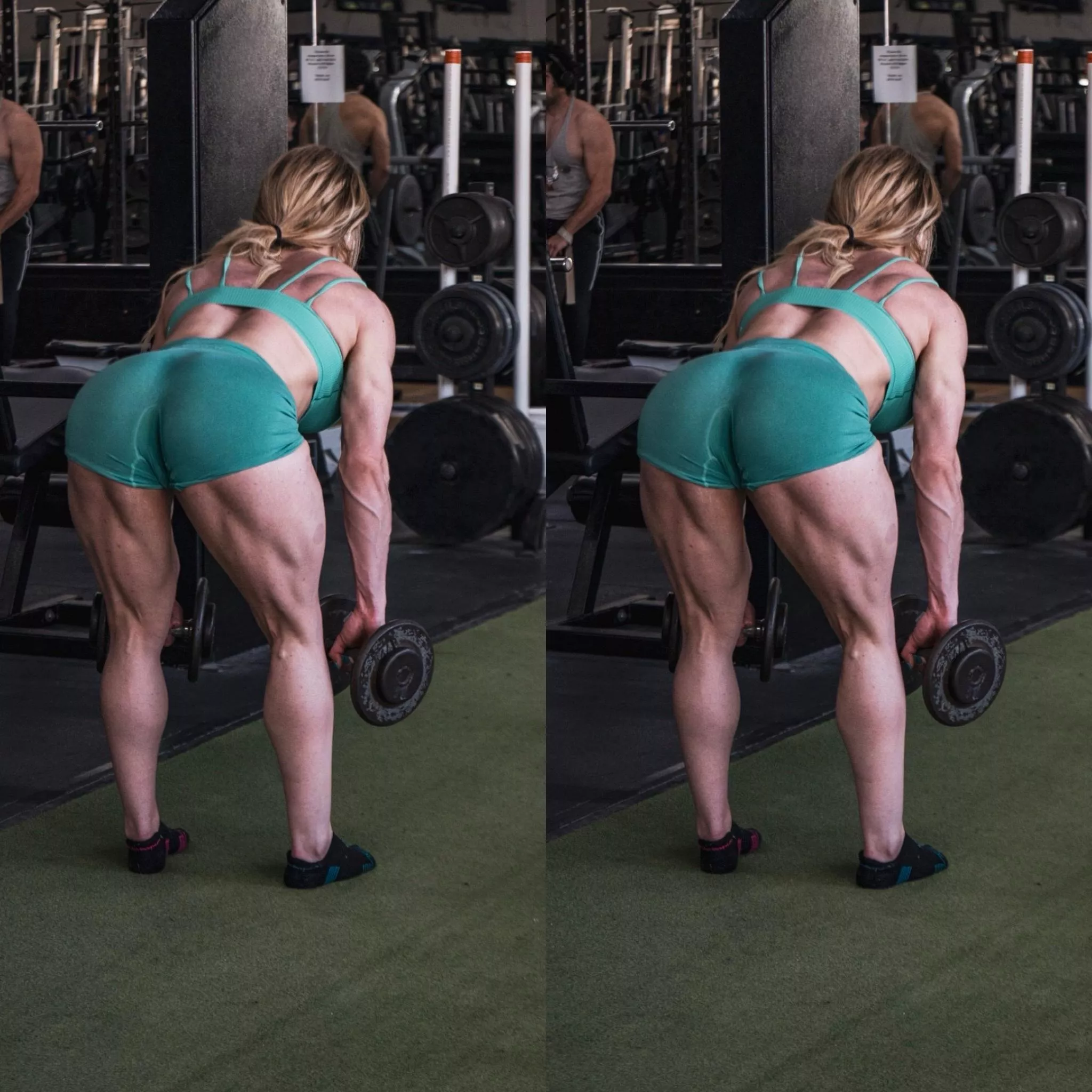 Mid workout hamstrings