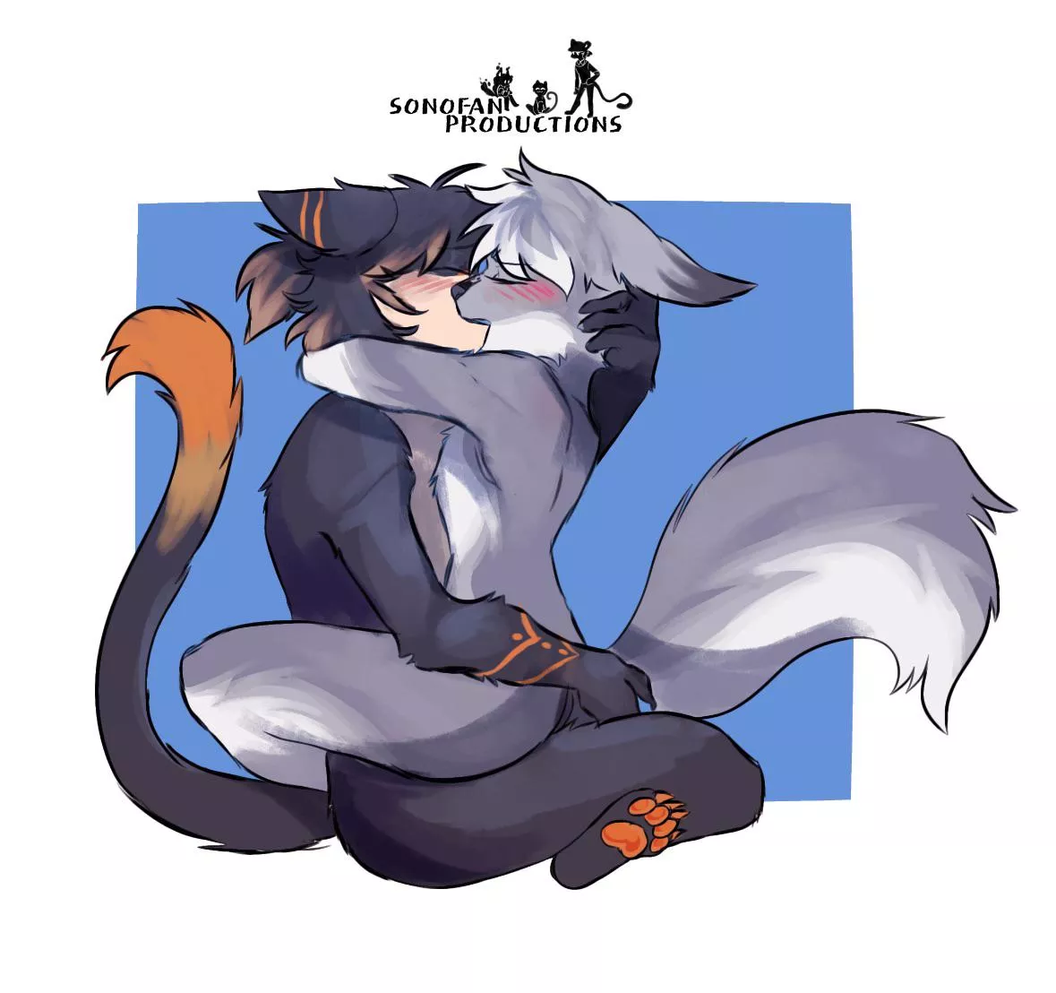 [MM] I want a bf that wants to sit in my lap like this (Art by Sonofan)