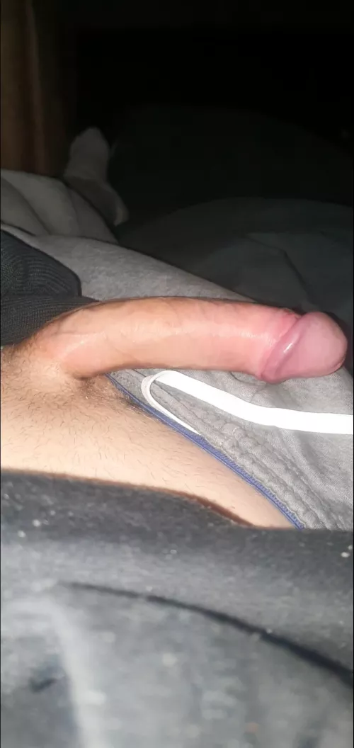My cock from the side 