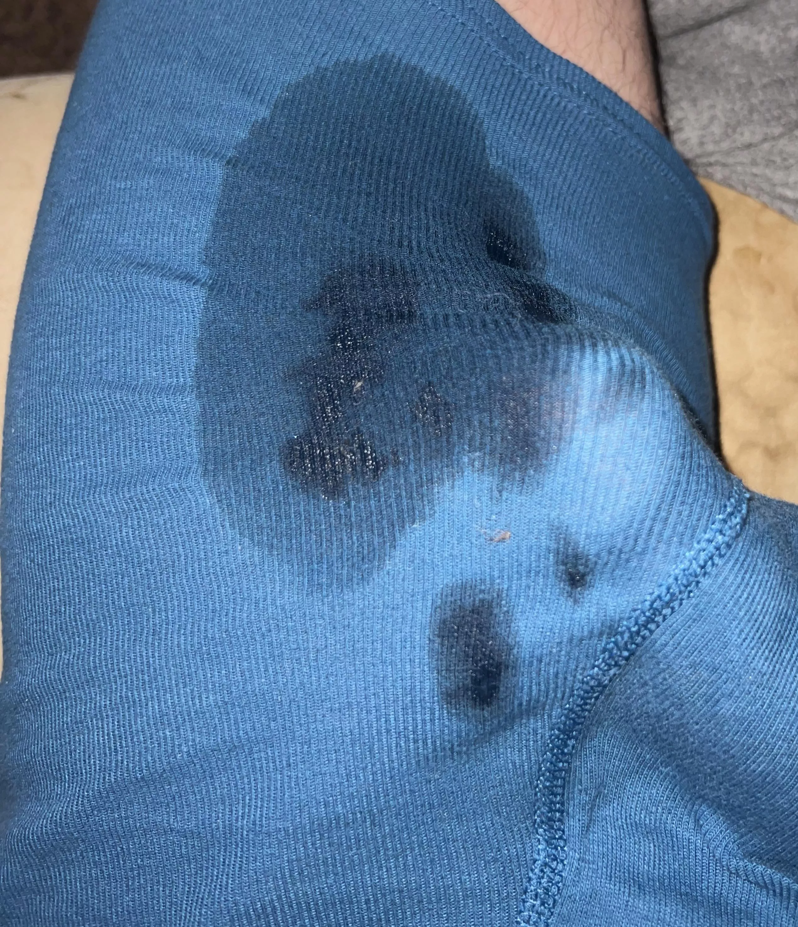 My underwear are soaked