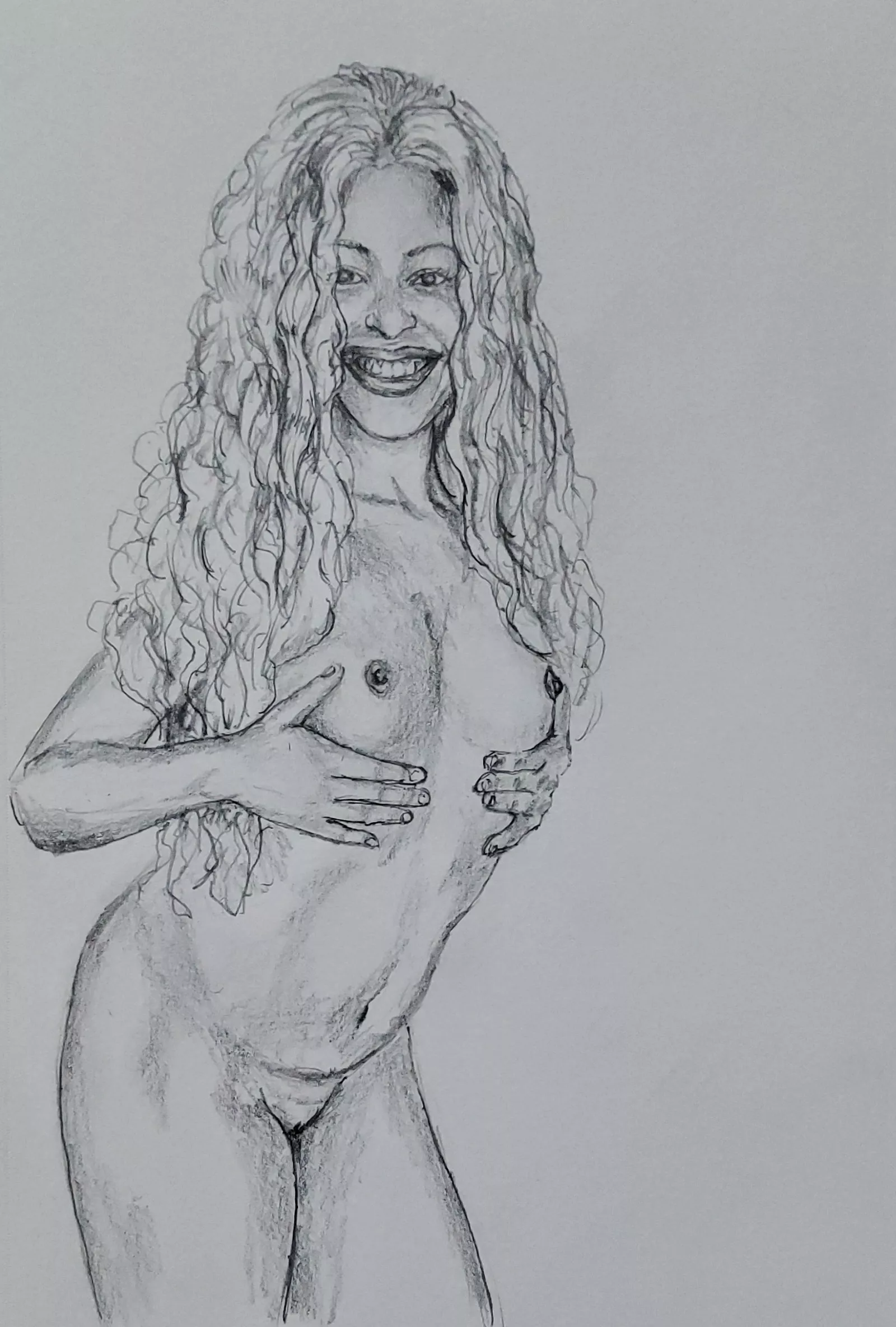 Naked Instagrammer by Jimmy