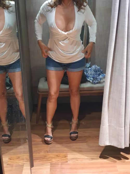 not completely convinced about this blouse, some input needed from you