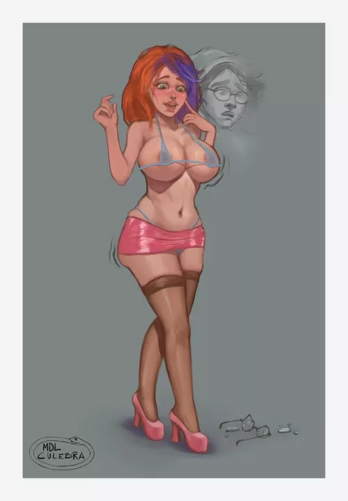 [OD] Bimbo TF pinup