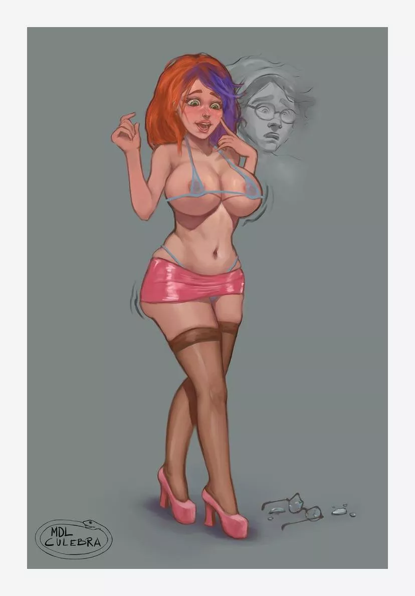 [OD] Bimbo TF pinup