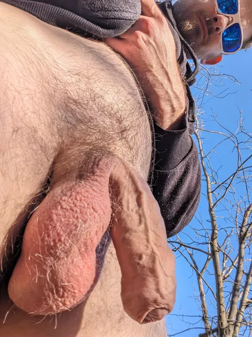 Out on my hike horny AF 