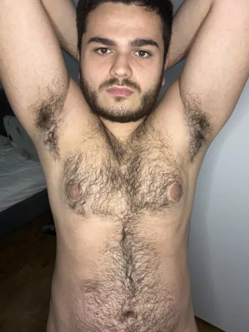 Pick a side and start sniffing and licking it