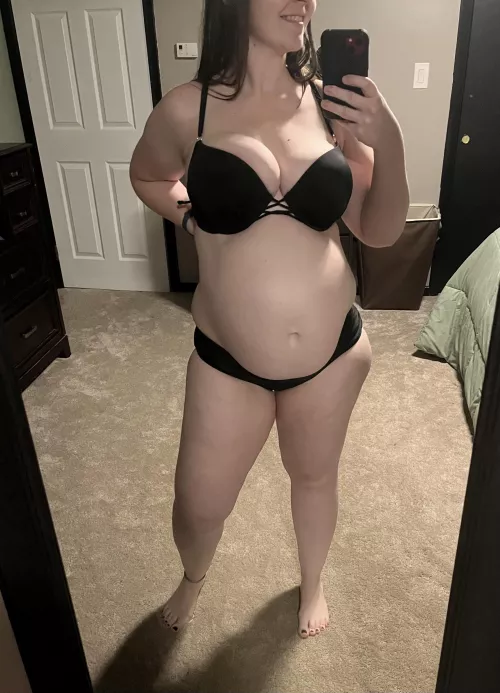 Pregnant with twins! Think I should still wear a bikini?