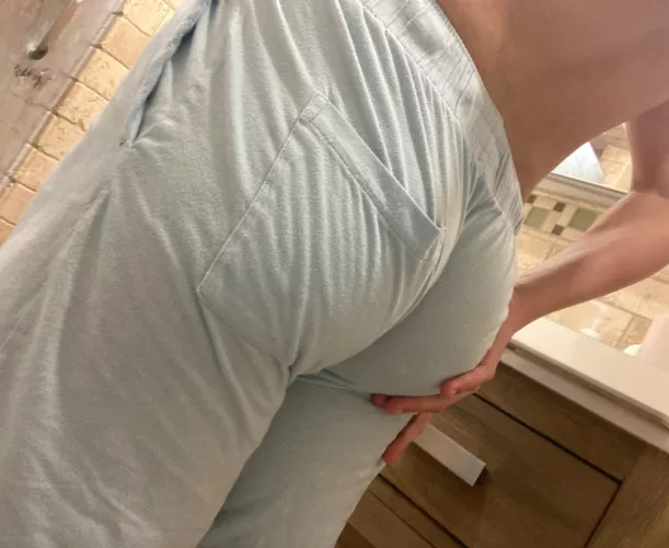 pull them down or rip a hole in them?