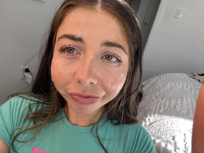 Quick cum before calling it a day