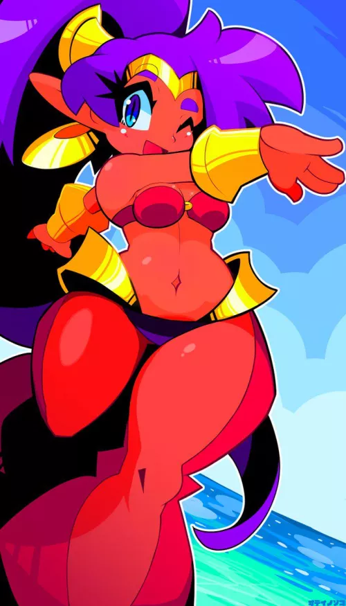 Shantae dancing through the dangers