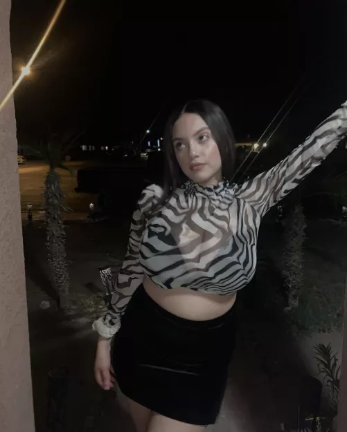 She won’t hide them, never.