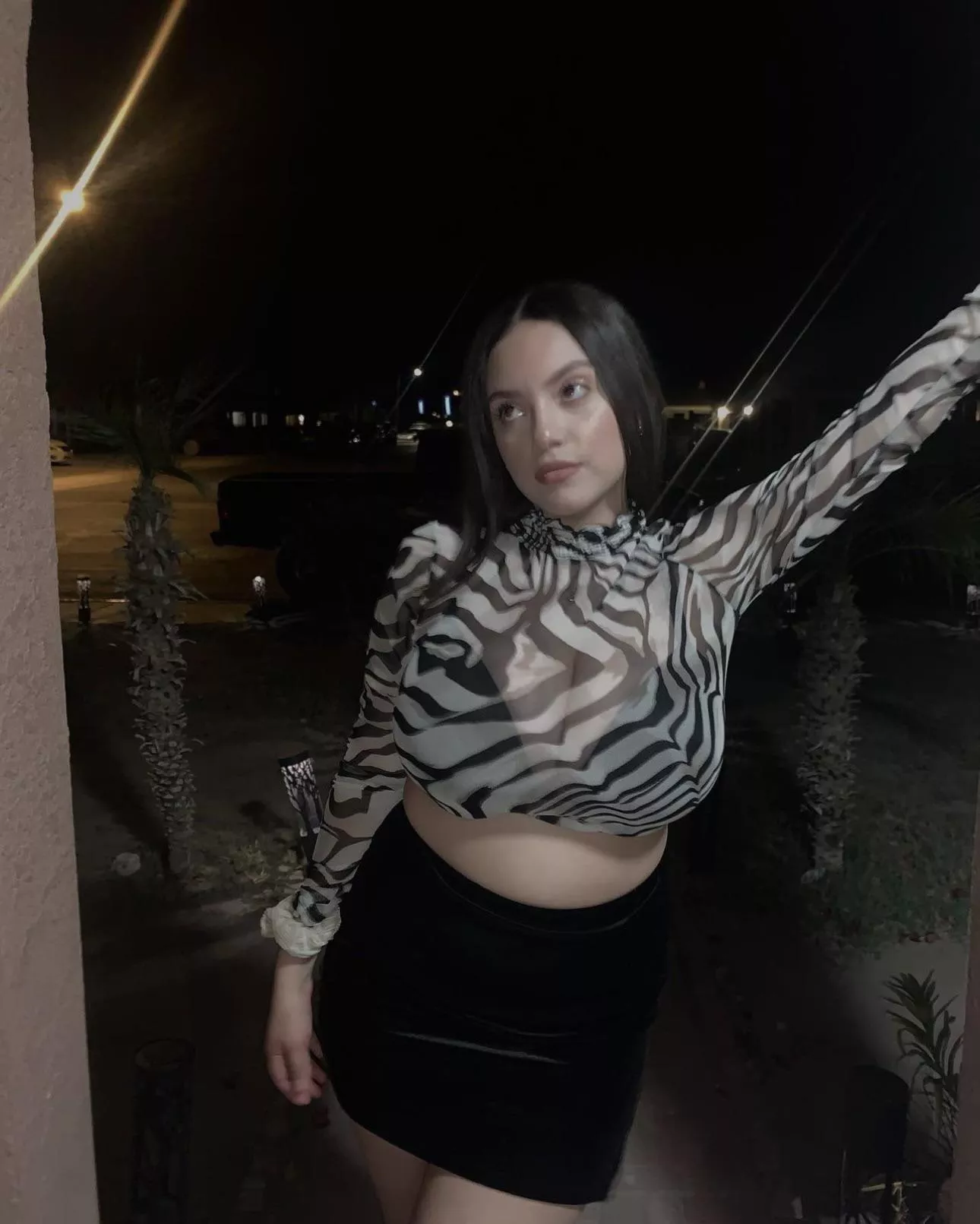 She won’t hide them, never.