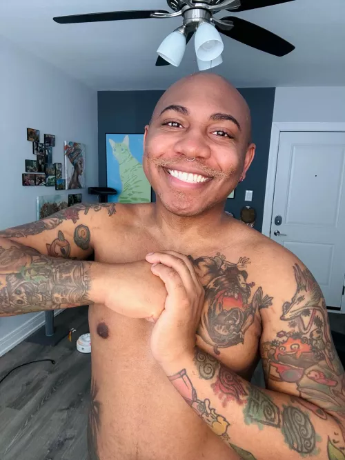 Spent the day playing Binding of Isaac and getting used to my dyed mustache! Happy Sunday!