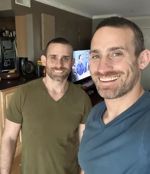 Spot the gay twin