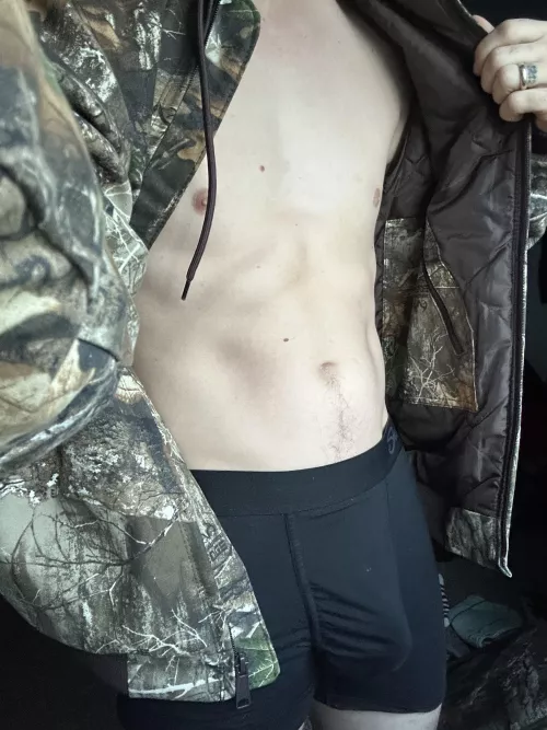 Still a bit cold outside 