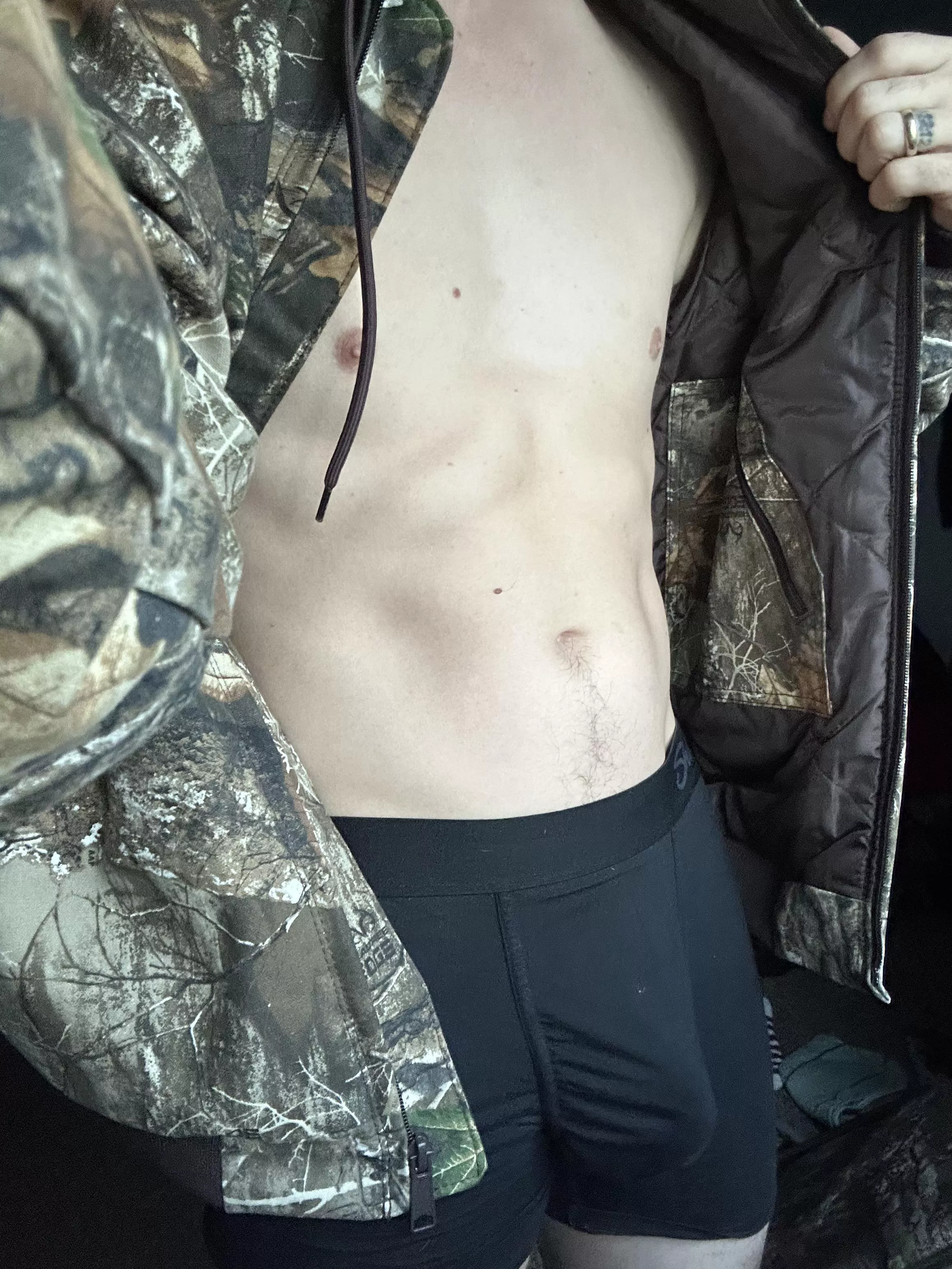 Still a bit cold outside 