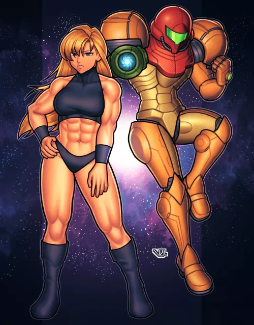 Super Metroid Samus [@_99VJ]