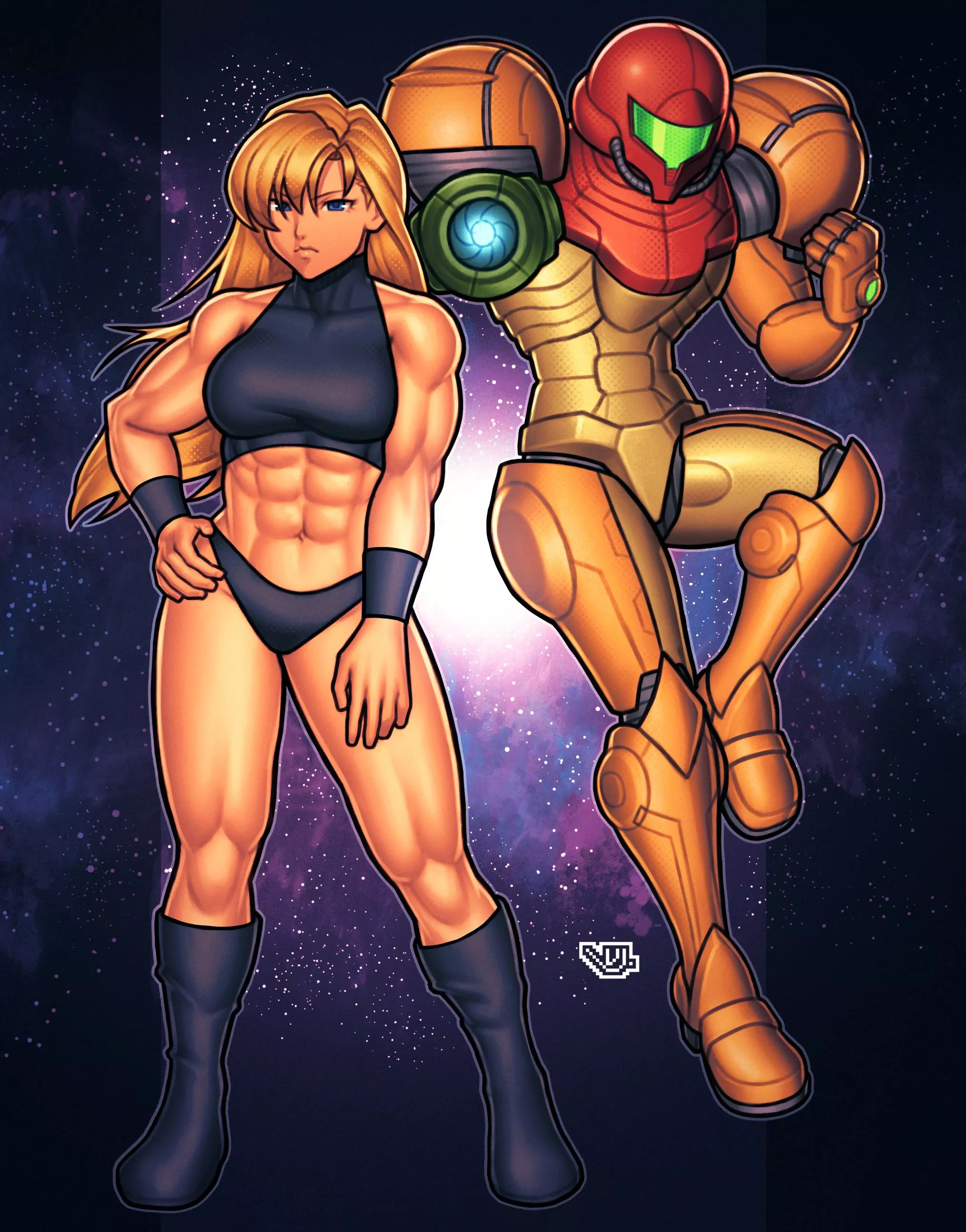 Super Metroid Samus [@_99VJ]