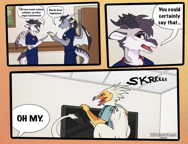 Taking refs for future comic/ scenes!