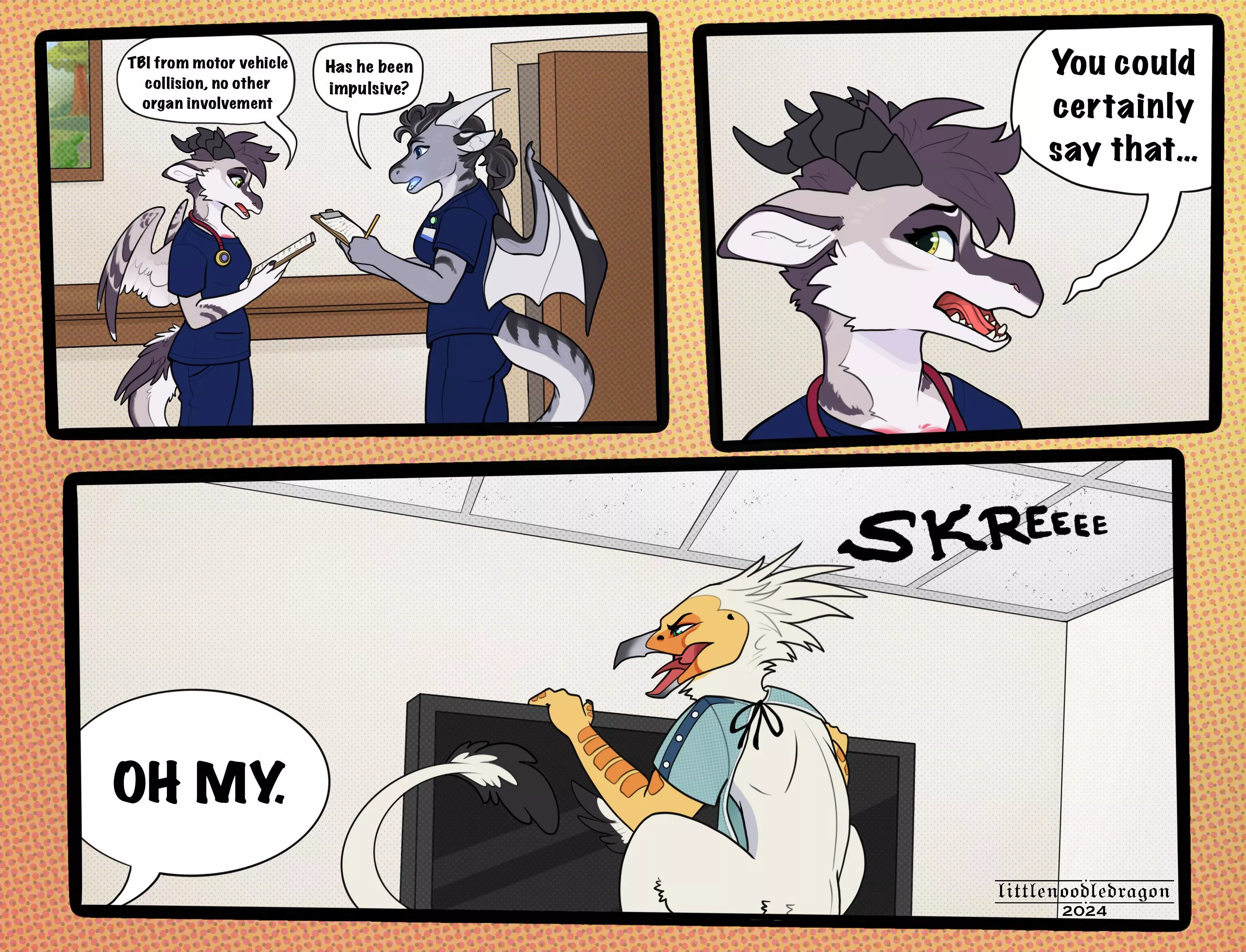 Taking refs for future comic/ scenes!