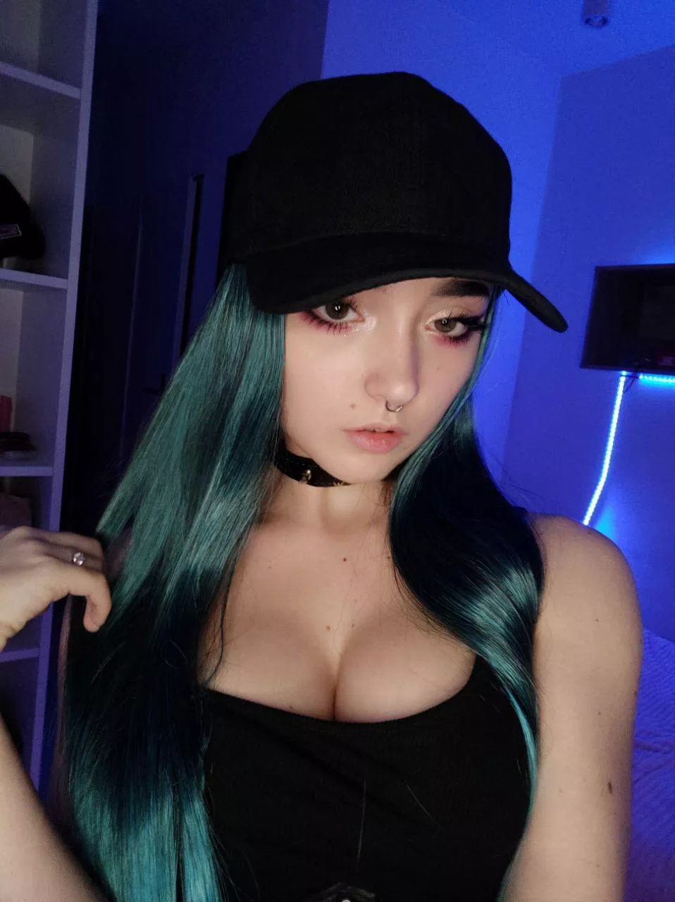 The brightest blue green you've ever seen