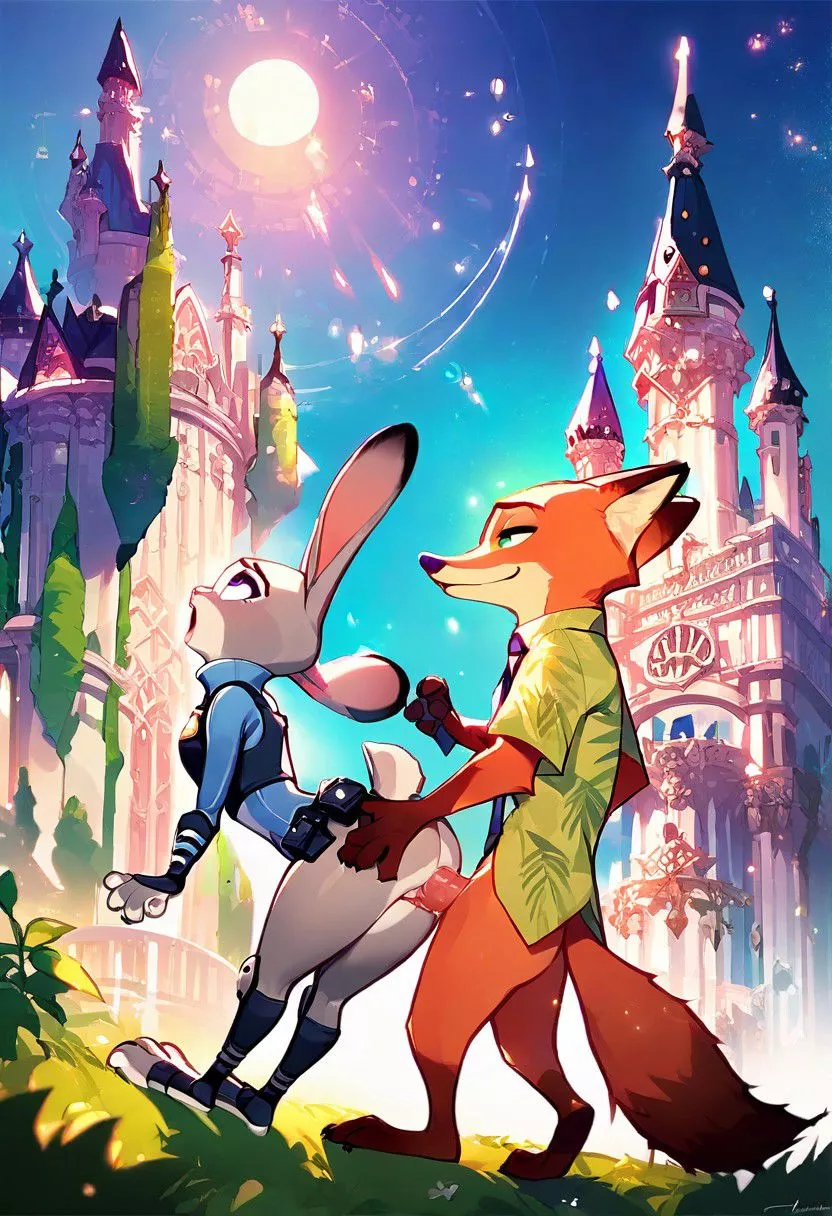 The most magical place on earth (Art by TheAIRevolution on Deviantart)