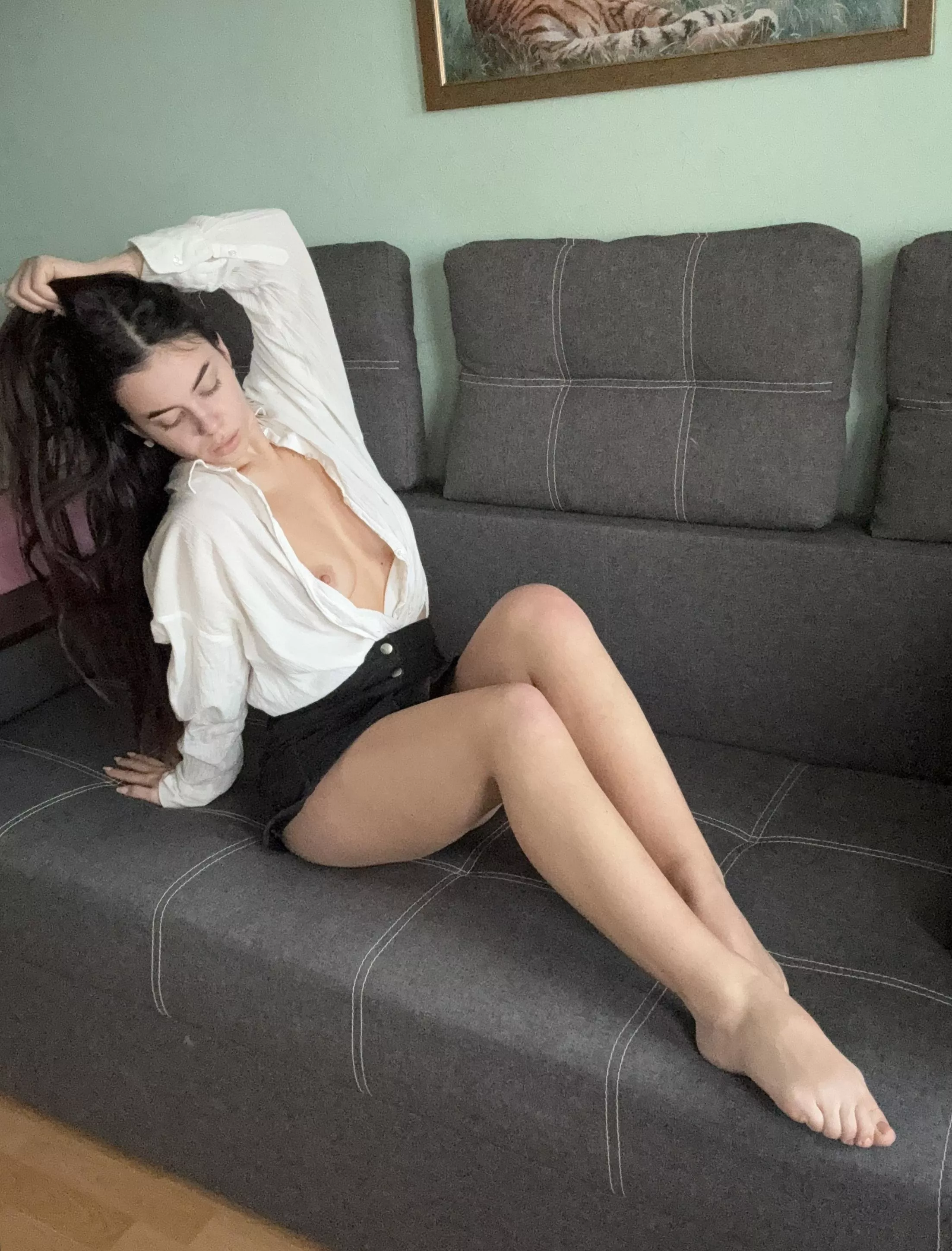 Today I didn't prepare my homework, but I prepared something else