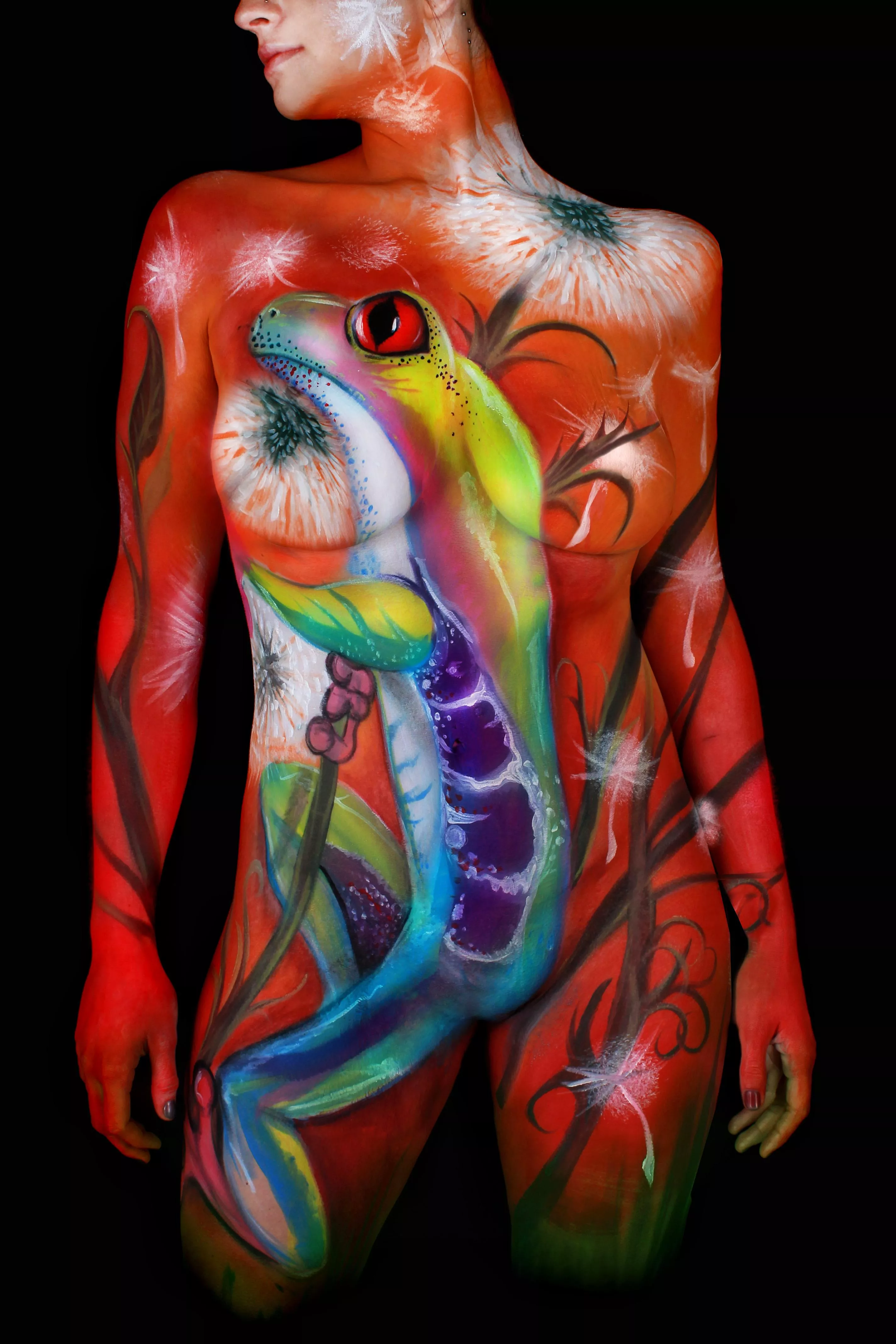 Tree Frog - by FleshandColor