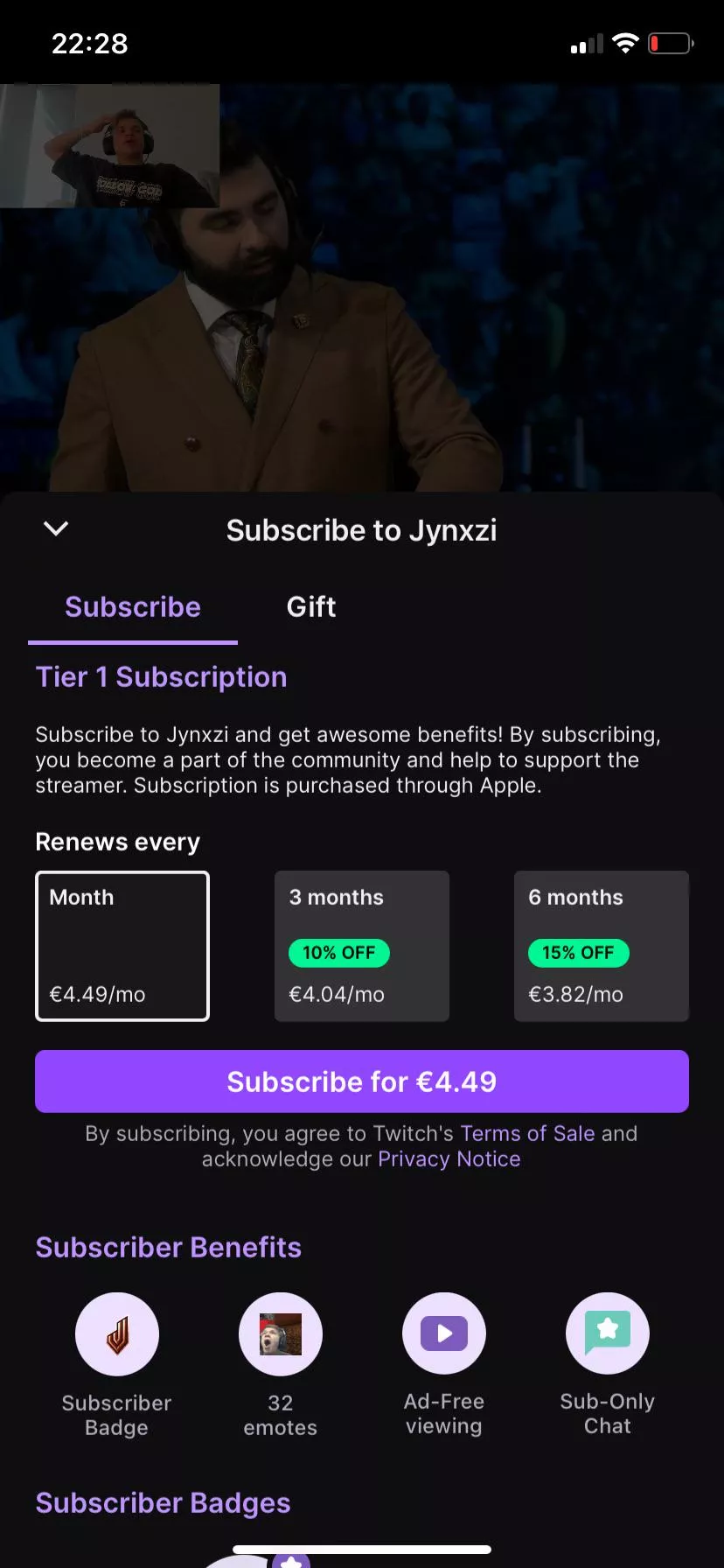 Twitch prime not working