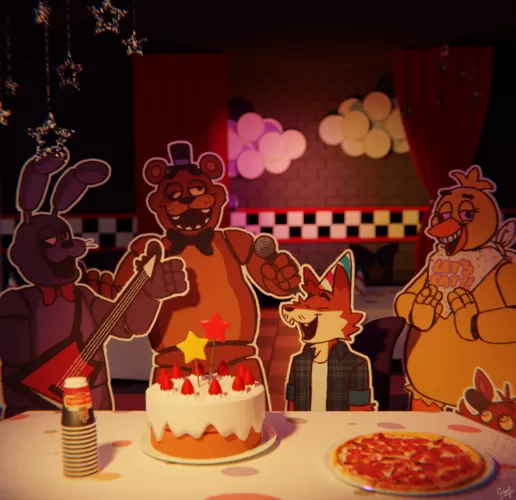 yeeeeeeeeeey :D 🎂 (art by me)