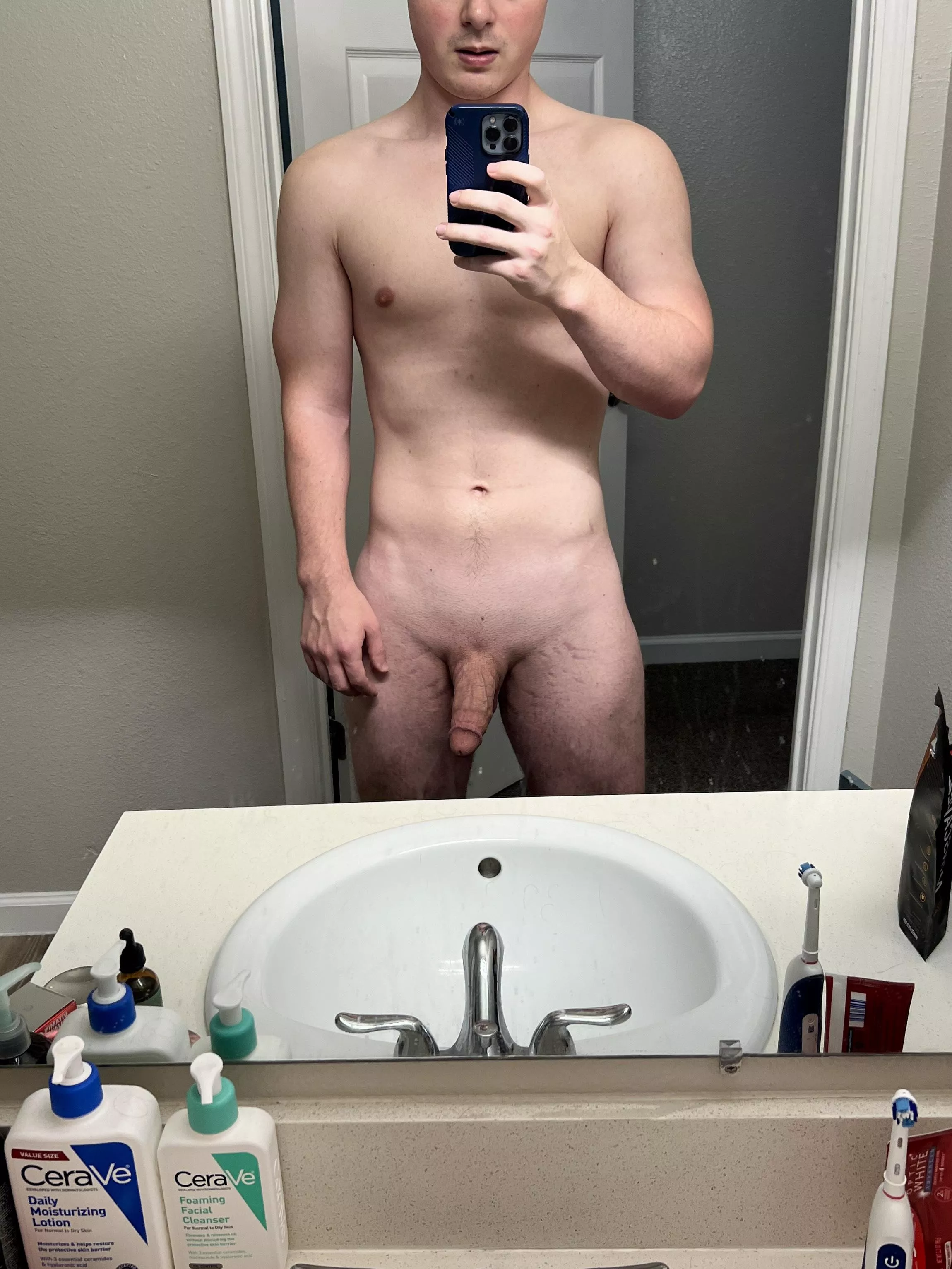 24 Texas, post workout. Pms open