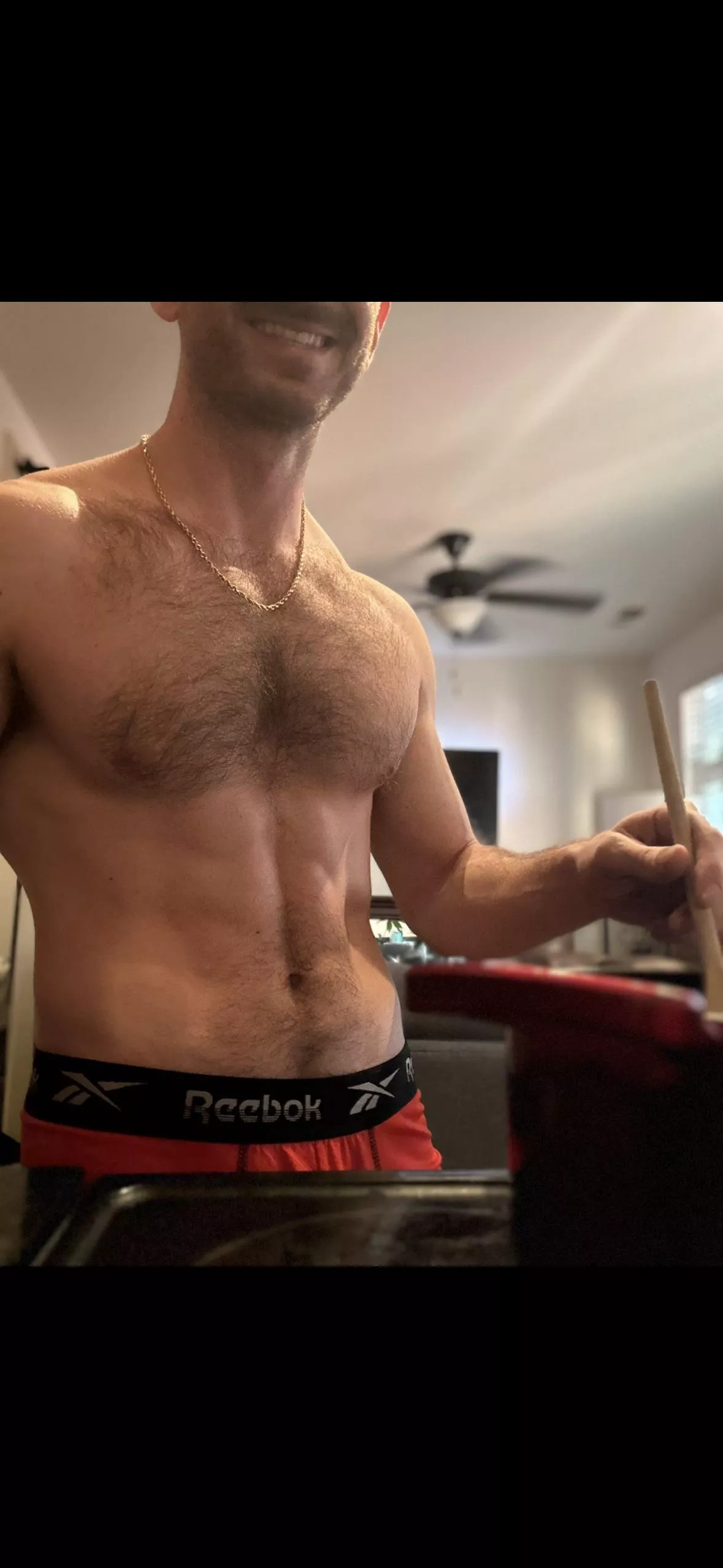 Anyone else cook in their underwear. 