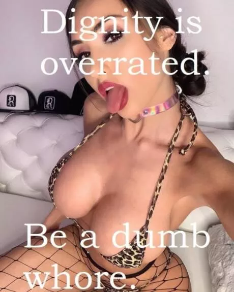 Being a guy is overrated i prefer to be a dump slut 