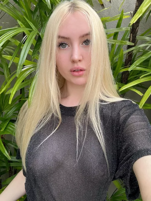 blonde with big breasts and a big heart