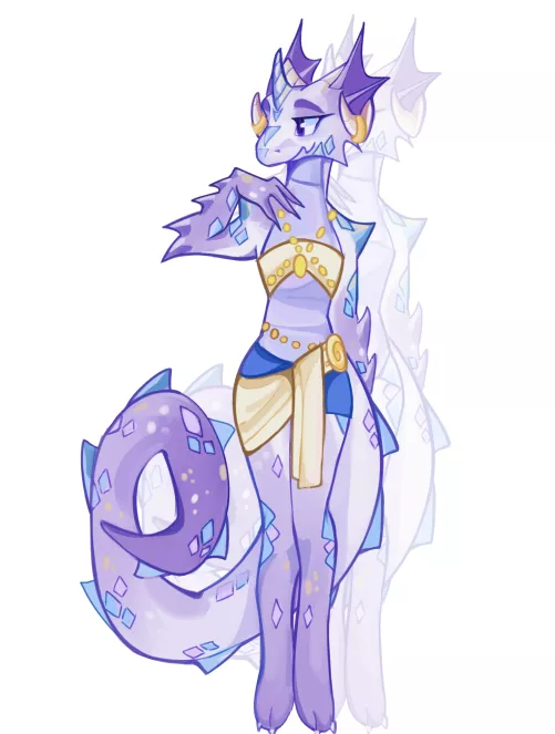 Crystal kobold! -adopt open (art by me)