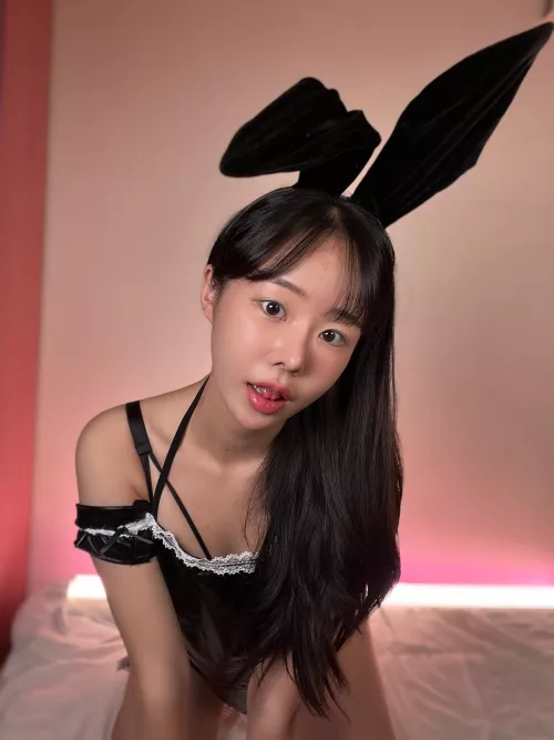Daddy sweet bunny is ready for bed
