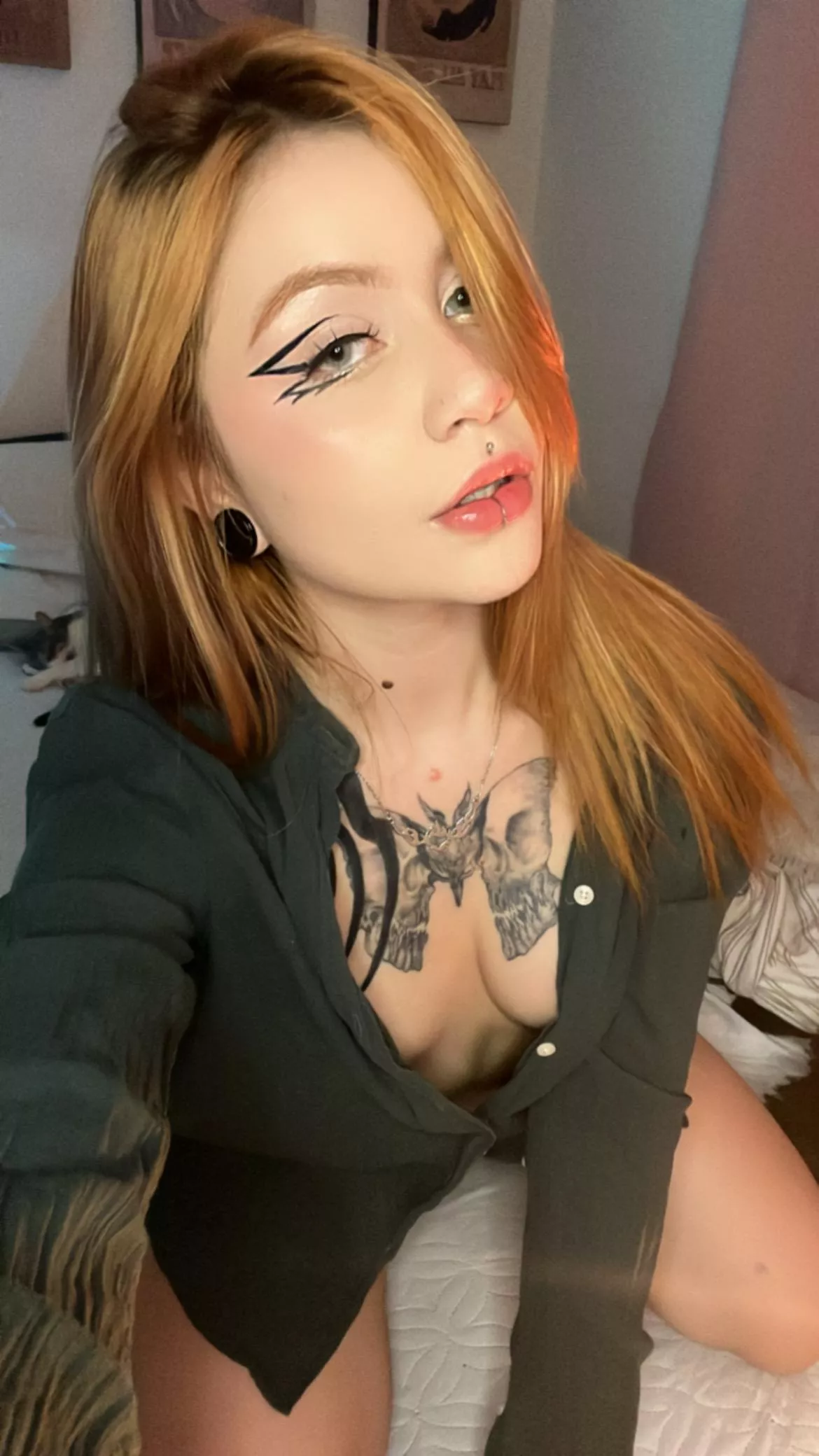 Did my small 18yo tits make you hard?