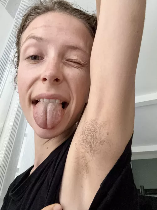 Do you agree that hairy pits are sexy?