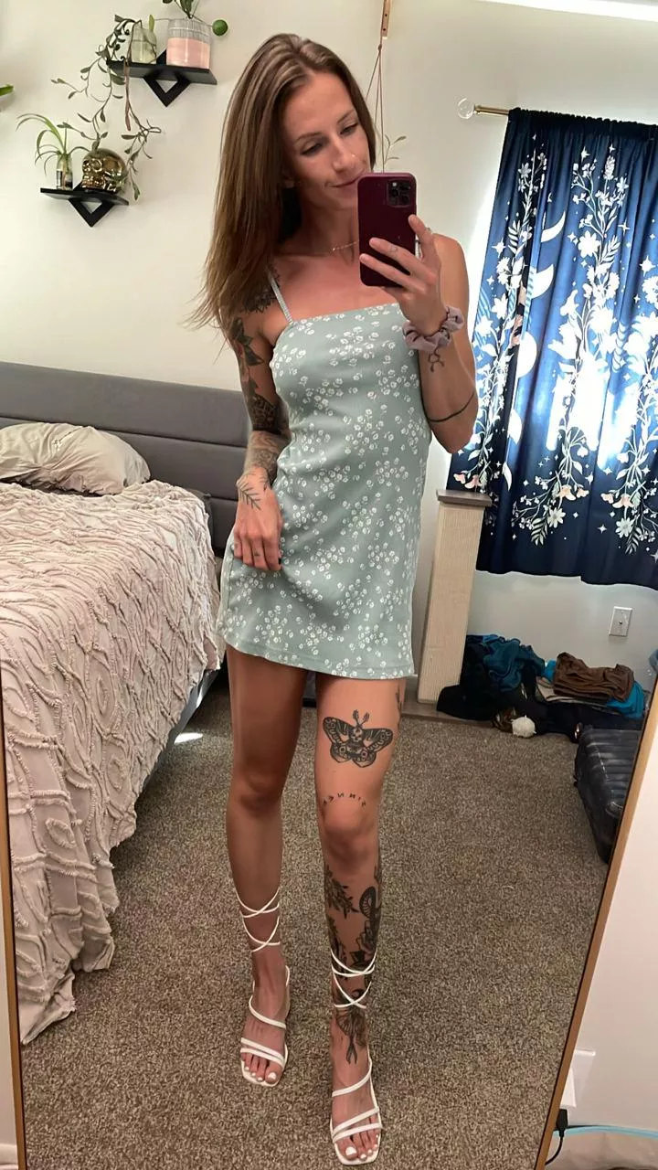 (f) ready for a night out on the town with you