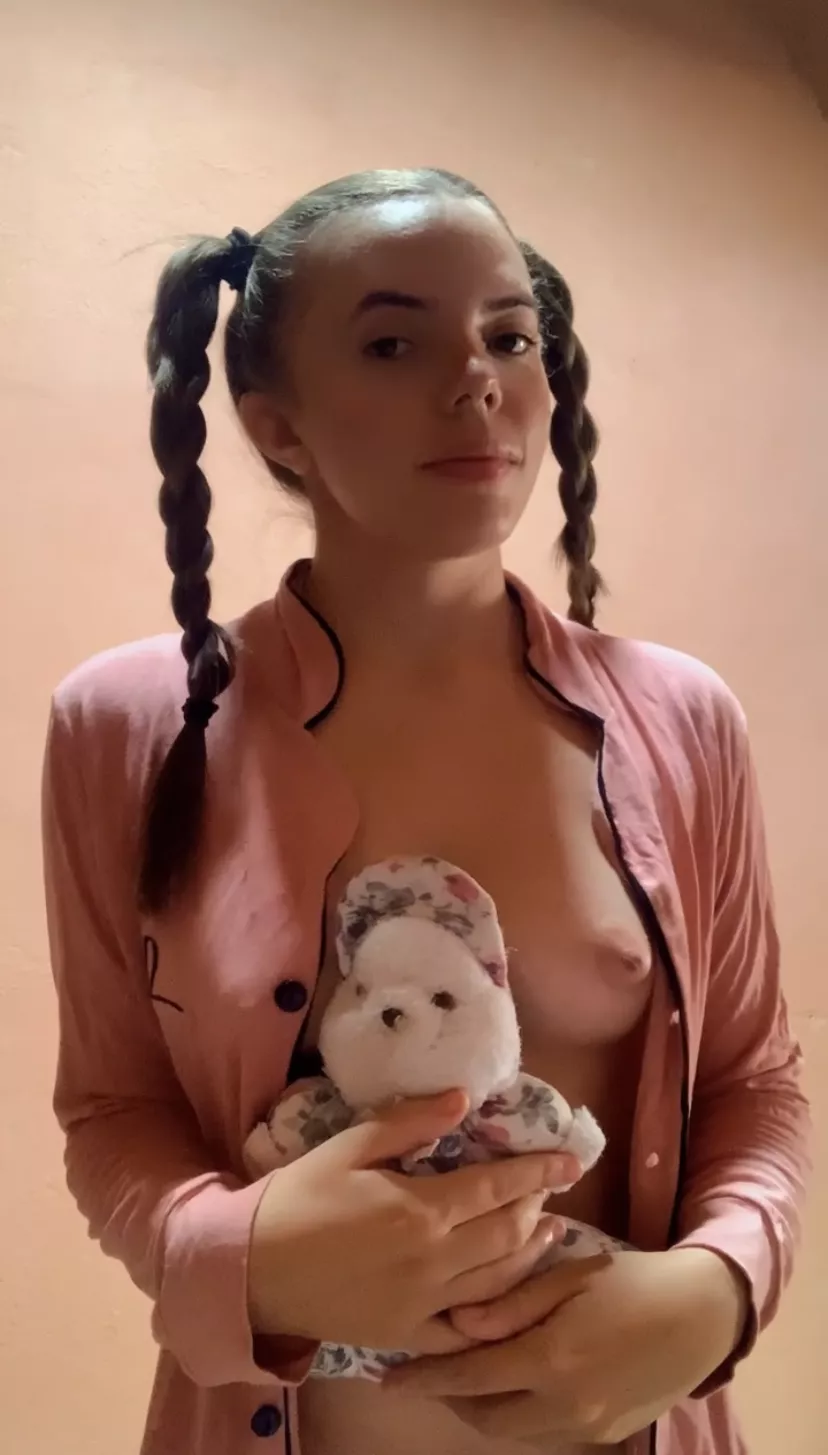 Grabs my boobies for good luck tonight