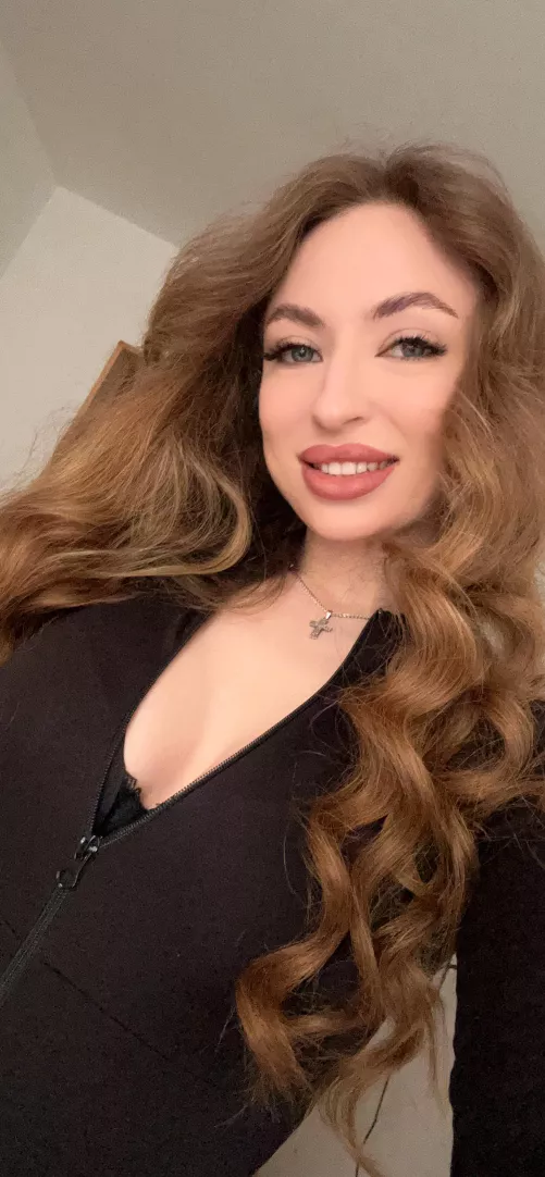 I curled my hair, especially for you